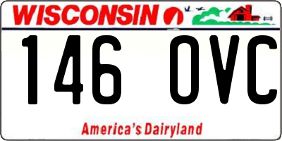 WI license plate 146OVC