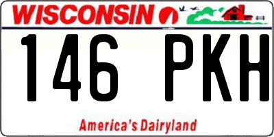 WI license plate 146PKH