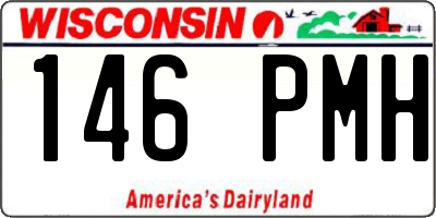 WI license plate 146PMH