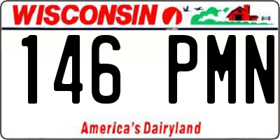 WI license plate 146PMN