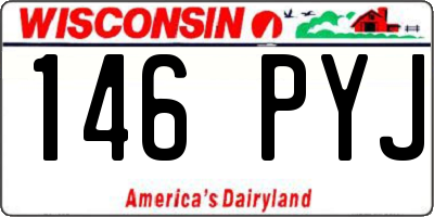 WI license plate 146PYJ