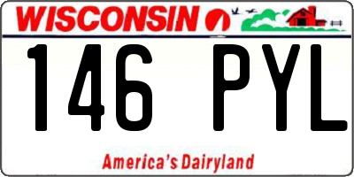 WI license plate 146PYL
