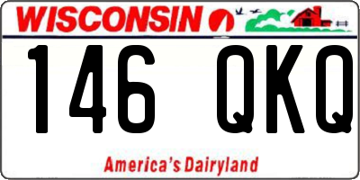 WI license plate 146QKQ