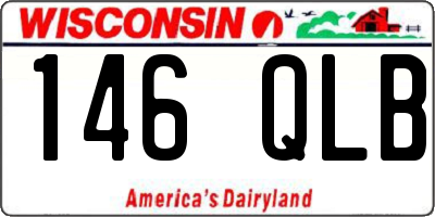 WI license plate 146QLB