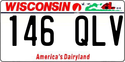WI license plate 146QLV