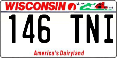 WI license plate 146TNI