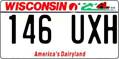 WI license plate 146UXH