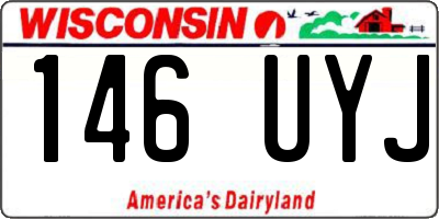 WI license plate 146UYJ