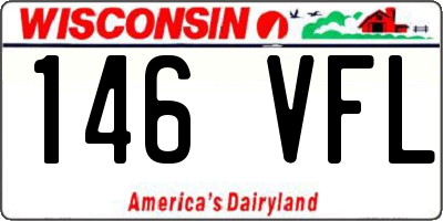 WI license plate 146VFL
