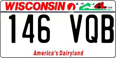 WI license plate 146VQB