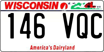 WI license plate 146VQC