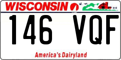 WI license plate 146VQF