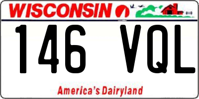 WI license plate 146VQL