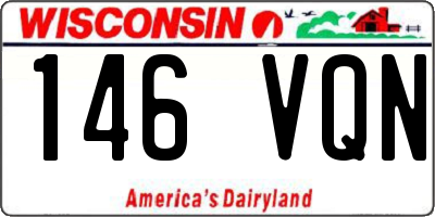 WI license plate 146VQN