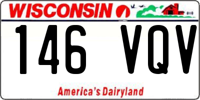 WI license plate 146VQV