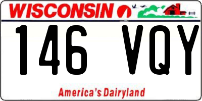 WI license plate 146VQY