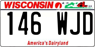WI license plate 146WJD