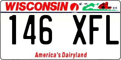 WI license plate 146XFL