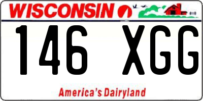 WI license plate 146XGG