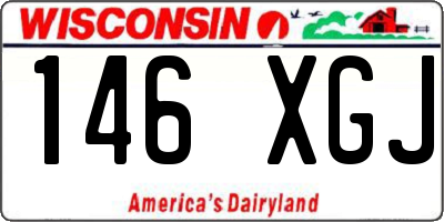 WI license plate 146XGJ
