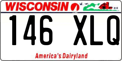 WI license plate 146XLQ