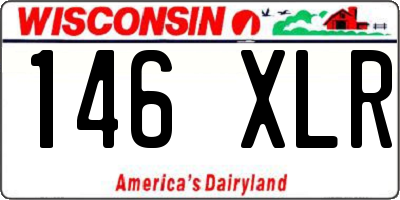 WI license plate 146XLR