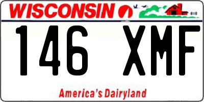 WI license plate 146XMF
