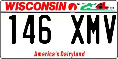 WI license plate 146XMV