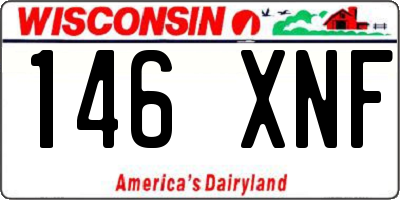 WI license plate 146XNF