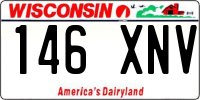 WI license plate 146XNV