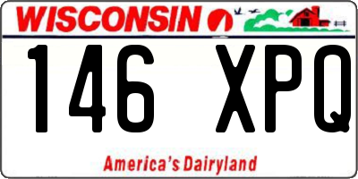 WI license plate 146XPQ