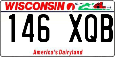WI license plate 146XQB