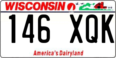 WI license plate 146XQK