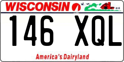 WI license plate 146XQL