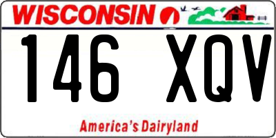 WI license plate 146XQV