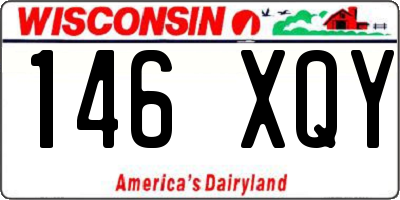 WI license plate 146XQY