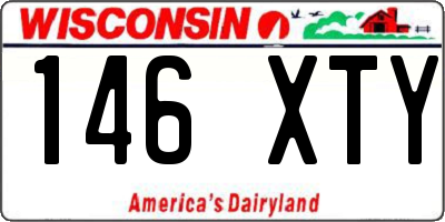 WI license plate 146XTY