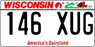 WI license plate 146XUG