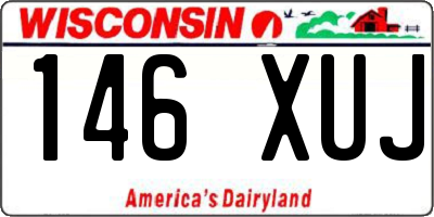 WI license plate 146XUJ