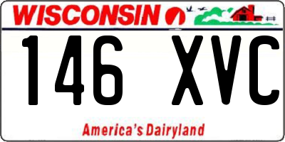 WI license plate 146XVC