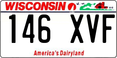 WI license plate 146XVF
