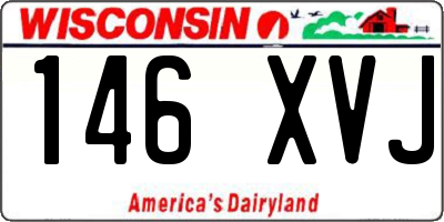 WI license plate 146XVJ