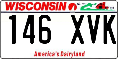 WI license plate 146XVK