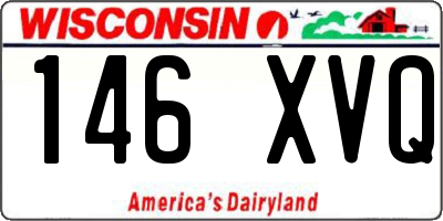 WI license plate 146XVQ