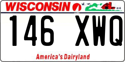 WI license plate 146XWQ