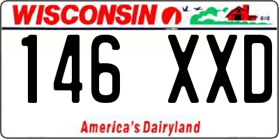 WI license plate 146XXD