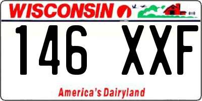 WI license plate 146XXF