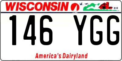 WI license plate 146YGG