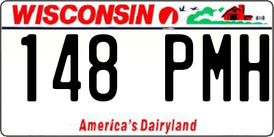 WI license plate 148PMH