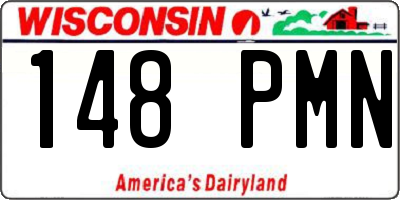 WI license plate 148PMN